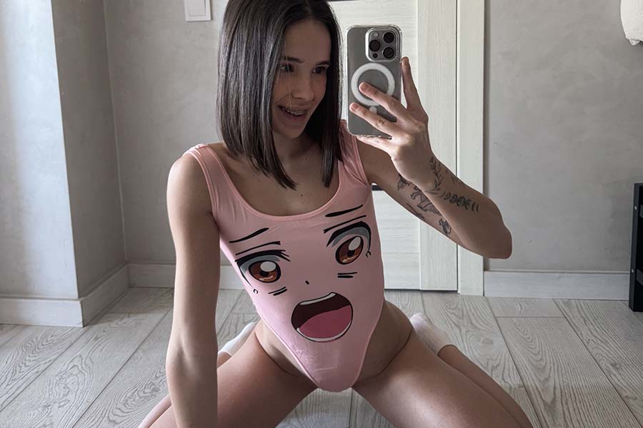 Model Tina in Warsaw